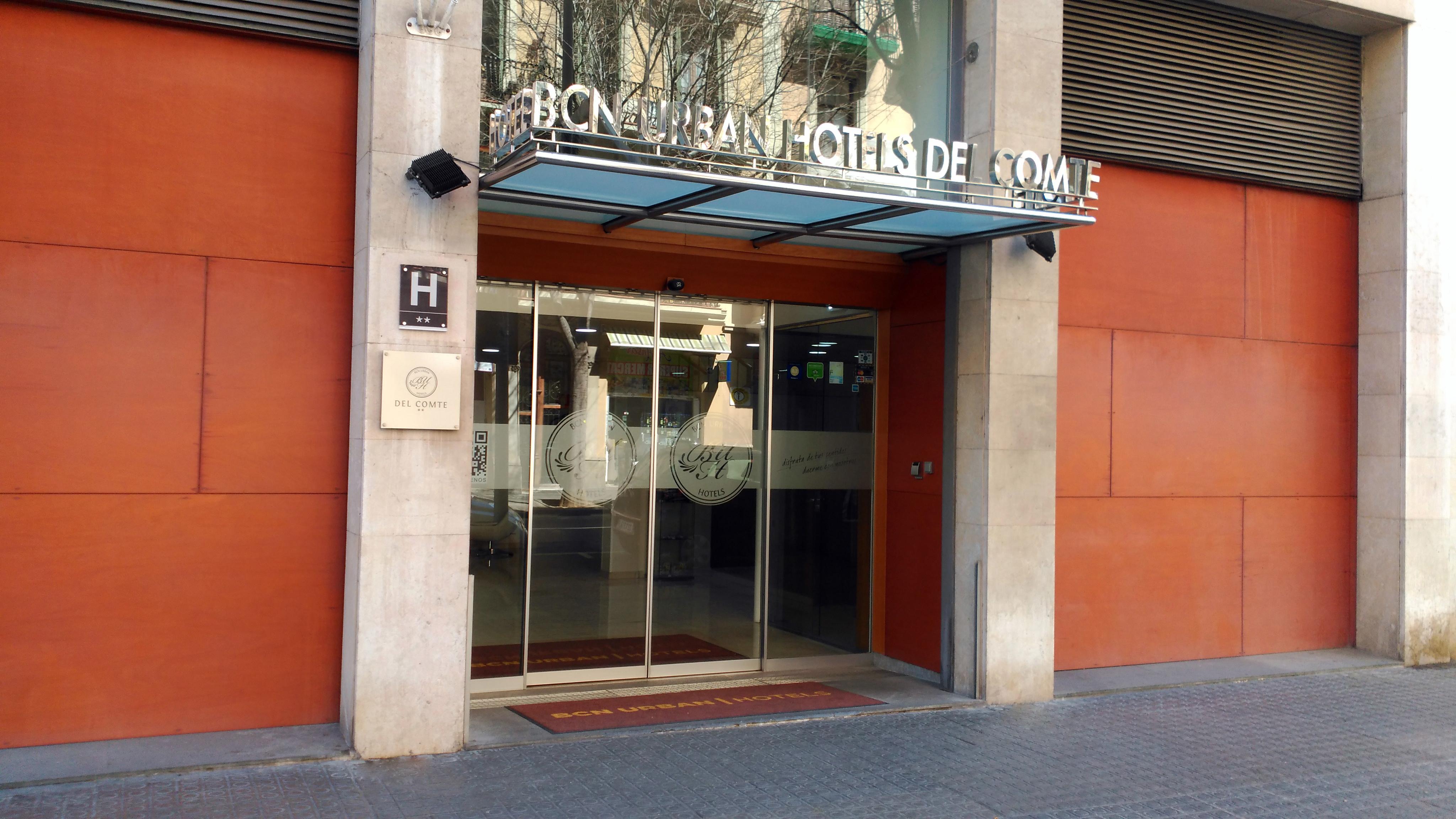 Bcn Urbaness Hotels Del Comte Barcelona Eksteriør billede